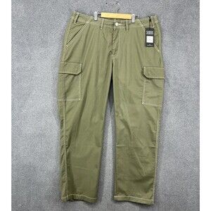 True Religion Jeans Cargo pants Men's Size 38 Kalamata Green $159 Flap
